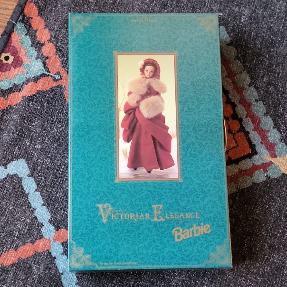 Barbie Victorian Elegance Doll in Teal Box